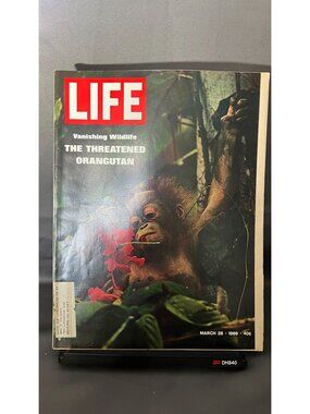 Life Magazine March 28 1969 The Threatened Orangutan